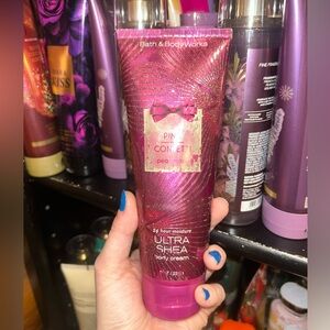 Bath and Body Works Pink Confetti Body Cream
